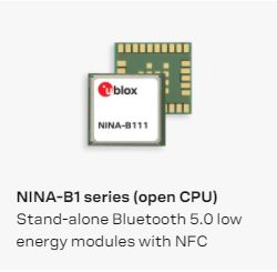 NINA-B1 series (open CPU)