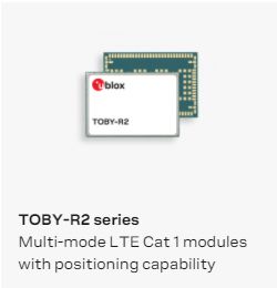 TOBY-R2 series